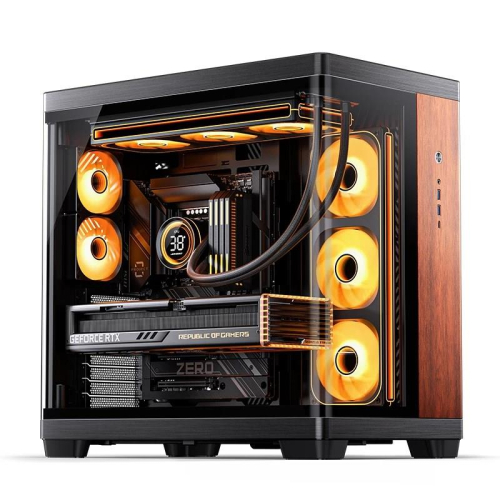 Jonsbo TK-4 Wood Tower Czarny, Drewno-25598599