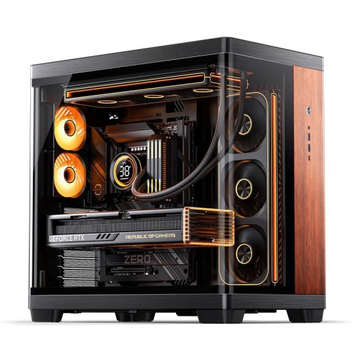 Jonsbo TK-4 Wood Tower Czarny, Drewno-25598608