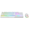 MSI S11-04DE305-CLA klawiatura Dołączona myszka Gaming USB QWERTZ Niemiecki Biały-25602126