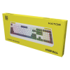 HATOR Icefall klawiatura Gaming USB QWERTY US English Biały-25602199