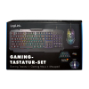 LogiLink ID0185 klawiatura Dołączona myszka Gaming USB QWERTY Angielski Czarny-25602374
