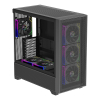 Xilence Gaming Series XPF360R.ARGB Obudowa komputera Wentylator 12 cm Czarny 3 szt.-25644320
