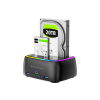 Conceptronic DONN36B stacja dokująca do dysków twardych USB 3.2 Gen 1 (3.1 Gen 1) Type-C Czarny-25646143