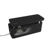 LogiLink KAB0077 organizator na kable Uniwersalne Skrzynka kablowa Czarny 3 szt.-25646225