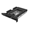 ICY BOX IB-2207StS 8,89 cm (3.5") Taca napędu pamięci masowej Czarny