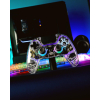 Deltaco Gaming GAM-169-T kontroler gier Przezroczysty Bluetooth/USB Gamepad Android, Nintendo Switch, PC, PlayStation 4,