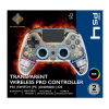 Deltaco Gaming GAM-169-T kontroler gier Przezroczysty Bluetooth/USB Gamepad Android, Nintendo Switch, PC, PlayStation 4,