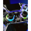Deltaco Gaming GAM-169-T kontroler gier Przezroczysty Bluetooth/USB Gamepad Android, Nintendo Switch, PC, PlayStation 4,