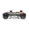 Deltaco Gaming GAM-198-T kontroler gier Przezroczysty Bluetooth/USB Gamepad Nintendo Switch, Nintendo Switch 2, Nintendo
