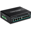TRENDnet Industrial Switch 8-Port Gbit PoE+ 24-56V DIN-Rail-25653420