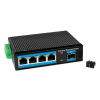 LogiLink NS204 przełącznik sieciowy Nie zarządzany Gigabit Ethernet (10/100/1000) Czarny-25653808