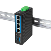 LogiLink NS204 przełącznik sieciowy Nie zarządzany Gigabit Ethernet (10/100/1000) Czarny-25653809
