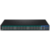 Trendnet TPE-5048WS przełącznik sieciowy Zarządzany Gigabit Ethernet (10/100/1000) Obsługa PoE 1U Czarny-25653907