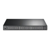 TP-Link JetStream TL-SG3452P przełącznik sieciowy Zarządzany L2/L3 Gigabit Ethernet (10/100/1000) Obsługa PoE 1U Czarny