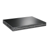 TP-Link JetStream TL-SG3452P przełącznik sieciowy Zarządzany L2/L3 Gigabit Ethernet (10/100/1000) Obsługa PoE 1U Czarny