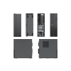 DELL Pro QVS1260 Intel® Core™ i3 i3-14100 8 GB DDR5-SDRAM 512 GB SSD Windows 11 Pro Wąski PC PC Czarny