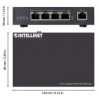 Intellinet 561617 przedłużacz sieciowy Nadajnik sieciowy Czarny 10, 100, 1000 Mbit/s-25657421