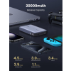 Ugreen 25188 bank mocy 20000 mAh Szary-25657793