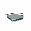 DICOTA D32057 huby i koncentratory USB Type-C 10000 Mbit/s Srebrny-25660486