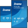 iiyama LH4366UHSB-B1AG signage display Płaski panel Digital Signage 109,2 cm (43