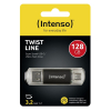 Intenso Twist Line pamięć USB 128 GB USB Type-A / USB Type-C 3.2 Gen 1 (3.1 Gen 1) Antracyt-25674490