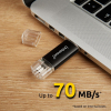 Intenso Twist Line pamięć USB 128 GB USB Type-A / USB Type-C 3.2 Gen 1 (3.1 Gen 1) Antracyt-25674492