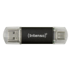 Intenso Twist Line pamięć USB 128 GB USB Type-A / USB Type-C 3.2 Gen 1 (3.1 Gen 1) Antracyt