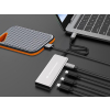 Conceptronic HUBBIES16G huby i koncentratory USB 3.2 Gen 2 (3.1 Gen 2) Type-C 10000 Mbit/s Szary-25675387