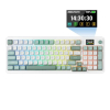 REDRAGON K719WG-RGB-PRO Galatin klawiatura USB + RF Wireless + Bluetooth Biały, Zielony-25676006