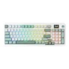 REDRAGON K719WG-RGB-PRO Galatin klawiatura USB + RF Wireless + Bluetooth Biały, Zielony