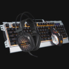 Marvo CM303 klawiatura Dołączona myszka Gaming USB Czarny, Srebrny-25676170