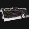 Marvo CM303 klawiatura Dołączona myszka Gaming USB Czarny, Srebrny-25676172