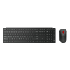 Lenovo 4X31S04814 klawiatura Dołączona myszka Biuro RF Wireless + Bluetooth Niemiecki Czarny