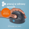 R-Go Tools Mysz pionowa R-Go HE Basic, mysz ergonomiczna, rozmiar medium (długość dłoni 165-185 mm), dla leworęczny