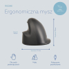 R-Go Tools Mysz ergonomiczna R-Go HE Break z oprogramowaniem do przerw, rozmiar small (długość dłoni poniżej 165 mm
