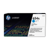 HP 654A Cyan LaserJet Tonerpatrone-25691345