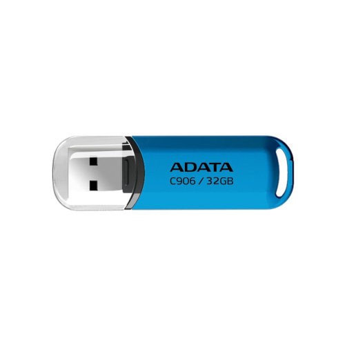 ADATA AC906-32G-RWB pamięć USB 32 GB USB Typu-A 2.0 Niebieski, Przezroczysty