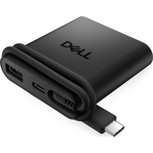 DELL DA225 Przewodowa USB 3.2 Gen 1 (3.1 Gen 1) Type-C Czarny-25601849