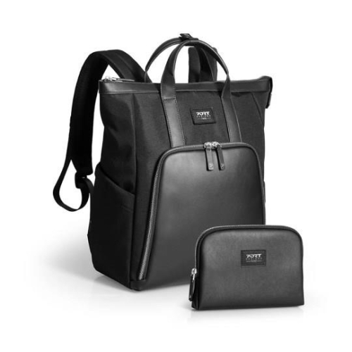 Port Designs Muse Eco plecak City backpack Czarny