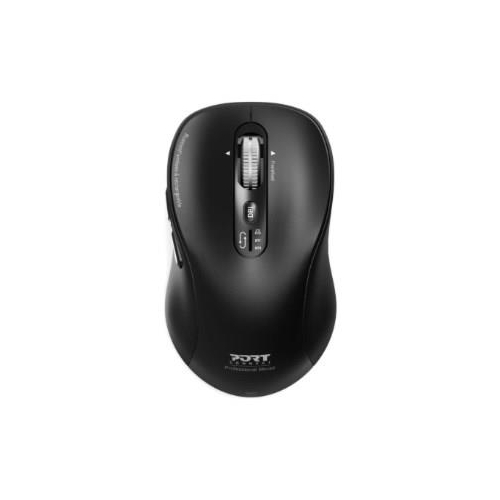 Port Designs 900707C myszka Dom Dla praworęcznych RF Wireless + Bluetooth 3200 DPI