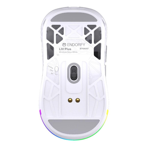 ENDORFY LIV Plus Wireless Onyx White myszka Gaming Oburęczny Bluetooth Optyczny 26000 DPI-25602822