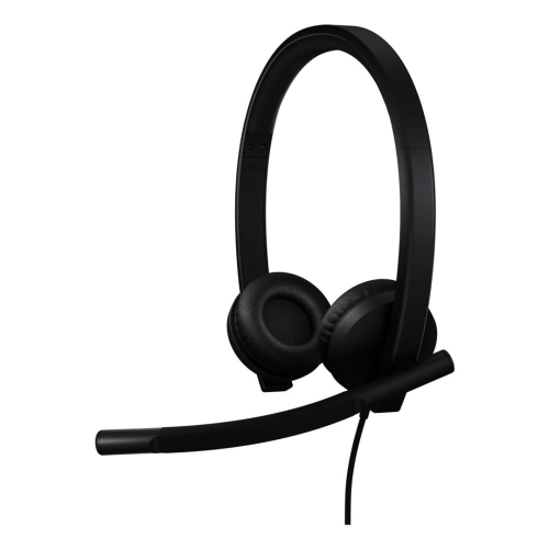 Logitech H570E Zestaw słuchawkowy Przewodowa Opaska na głowę Biuro/centrum telefoniczne USB Type-C Czarny