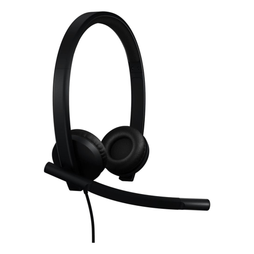 Logitech H570E Zestaw słuchawkowy Przewodowa Opaska na głowę Biuro/centrum telefoniczne USB Type-C Czarny-25603416