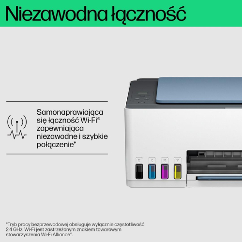 HP Smart Tank 585 Bezprzewodowe All-in-One W kolorze Drukarka, Kopiarka, skaner-25603722