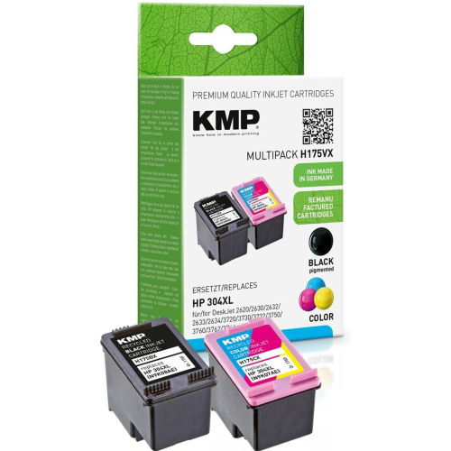 KMP 1759,4005 nabój z tuszem 2 szt. Zamiennik Cyjan