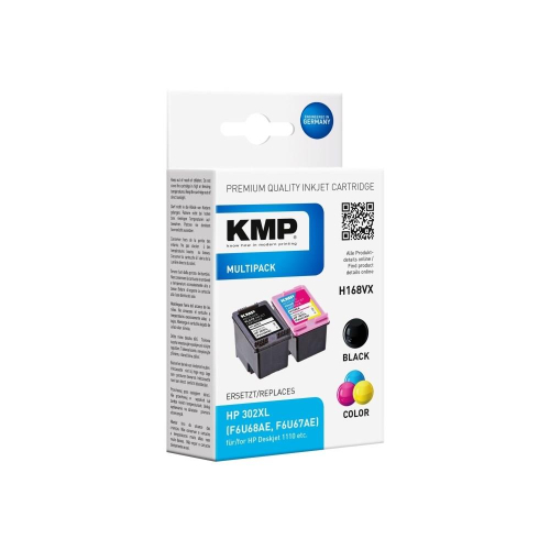 KMP H168V nabój z tuszem Czarny, Cyjan, Purpurowy, Żółty