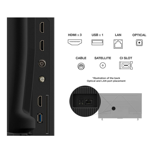 TCL P6K 50P6K Telewizor 127 cm (50