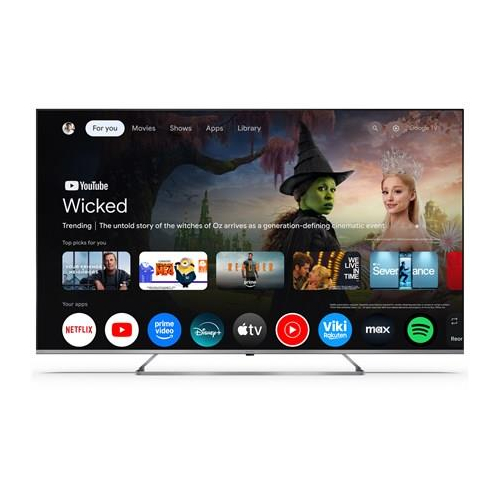 Sharp 4K Ultra HD QLED MiniLED TV | 65JP7265E | 55 | Smart TV | Google TV | UHD