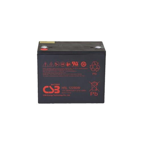 CSB Battery Battery 12V 6Ah 25W Pb F2 | HRL1225W