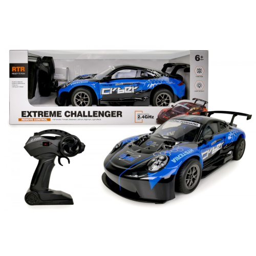 Auto R/C niebieskie